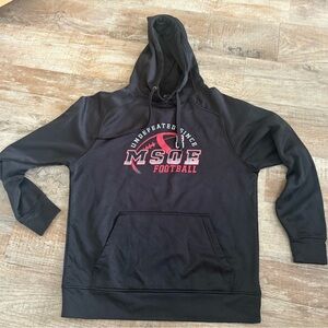 J. America Black MSOE Football Hoodie